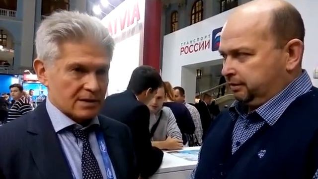 ИНТЕРВЬЮ Михаила Кириченко на выставке ТРАНСПОРТ РОССИИ 2017 смотреть онлайн