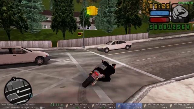 [PSP Emu] GTA:LCS 99/100 Hidden Packages in 42:06 | 41:00 IGT смотреть онлайн