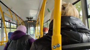 Тестовая поездка на троллейбусе УТТЗ-6241.01 "Горожанин" № 2288, маршрут 5