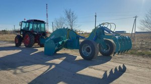 Обзор прицепного грейдера HANMA TIGER