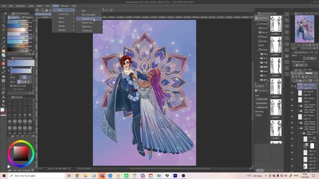 Blurry Edges In Clip Studio Paint