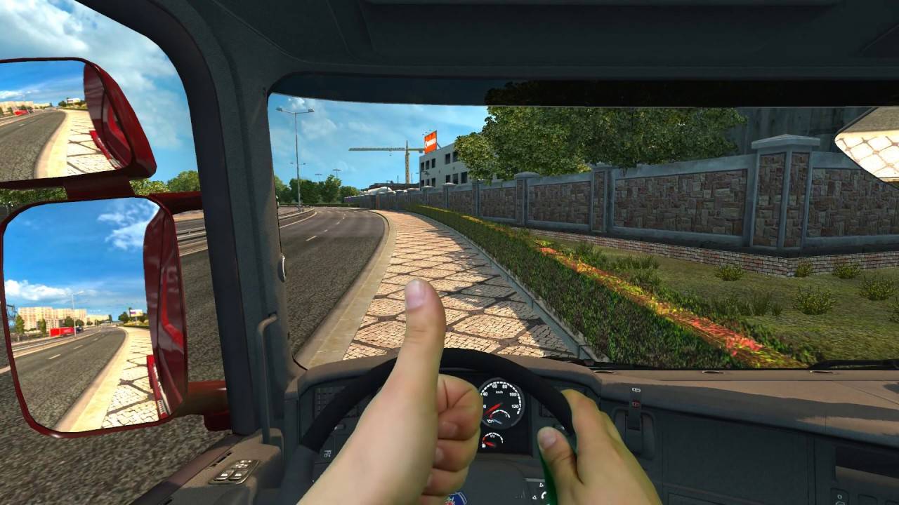 Euro Truck Simulator 2 Играю на Руле ! Возим Грузы по Миру!