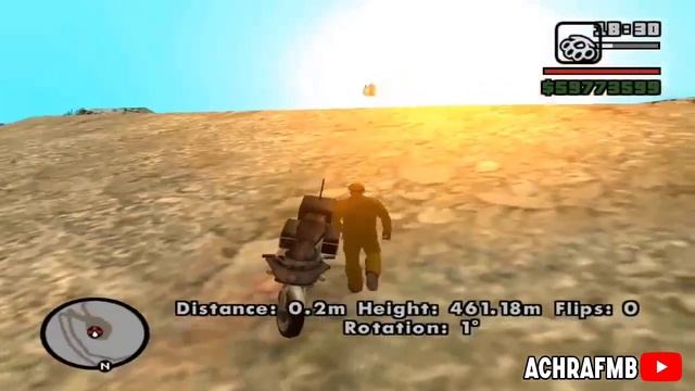 اتحداك ان تجد أسرع من هده الدراجة الهوائية في جي تي اي سان اندرياس Gta Sa The Fasted  Mountain Bike