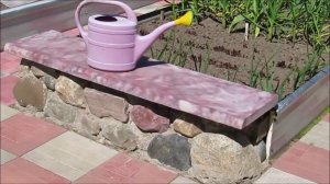 Удобные ГРЯДКИ из профнастила своими руками.