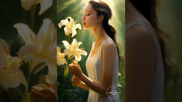 Лилии.Премьера трека 2024  от E-Doctor Ai #aiart #музыка #2024 #акварель #aimusic #aimusiccreator