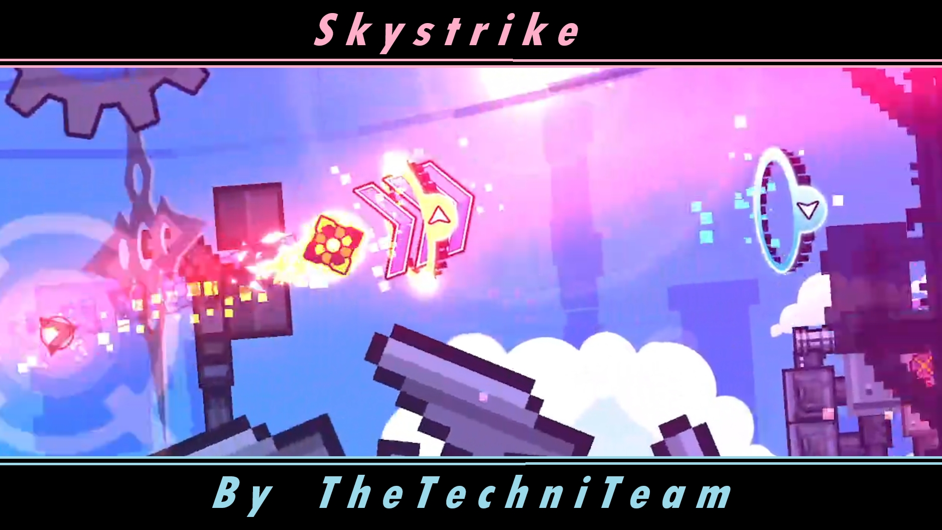 Класный декор I Skystrike By TheTechniTeam I Weakly Easy DEMON I Geometry Dash.