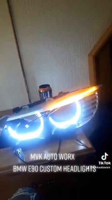 BMW E90 CUSTOM HEADLIGHT