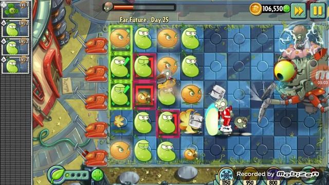 #83 растения против Зомби 2 БУДУЩИЙ БОСС! смотреть онлайн