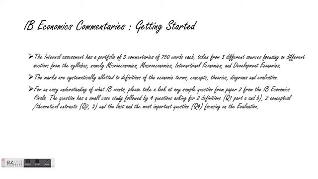 How to write the IB Economics Commentaries / IA : with 2016 Articles смотреть онлайн