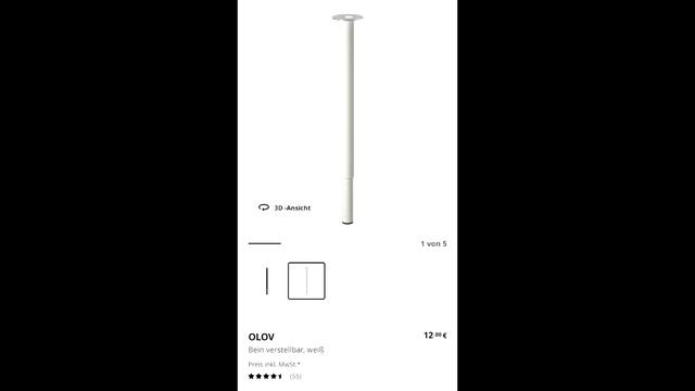 IKEA Malm Hack / Tisch