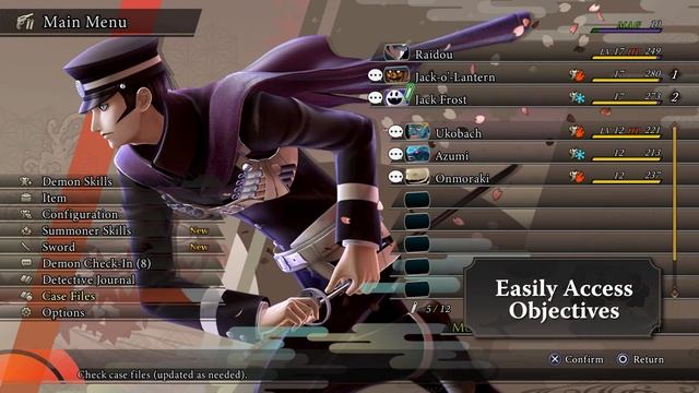 Трейлер Raidou: Remastered The Mystery Of The Soulless Army (Quality Of Life Changes)