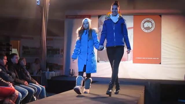 Nadin Melnikova на показе коллекции Canada Goose смотреть онлайн