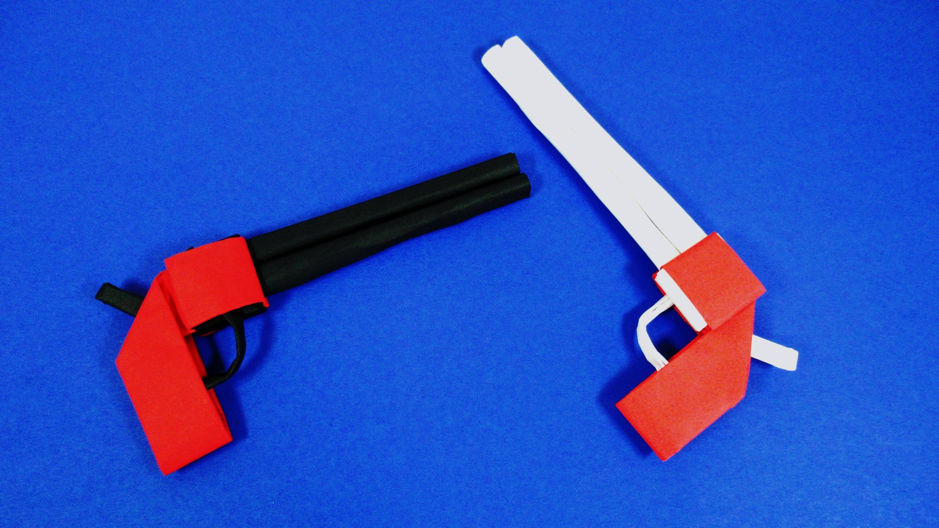 Как сделать пистолет из бумаги. Оружие из бумаги своими руками смотреть онлайн