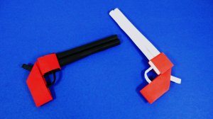 Как сделать пистолет из бумаги. Оружие из бумаги своими руками
