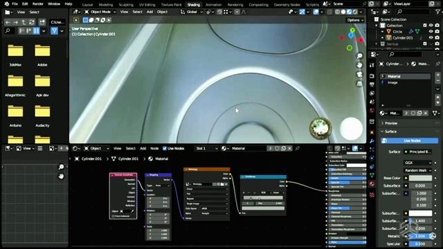 Часть 2 .Урок Blender создайте свою первую 3D анимацию продукта текстурирование и капли воды. смотреть онлайн