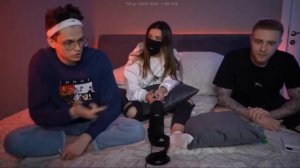 БУСТЕР ПОЕТ НА СТРИМЕ  - ЗАВЯЖИ ГЛАЗА ПОКРЕПЧЕ НЕ БОЙСЯ ft tenderlybae, КРИД