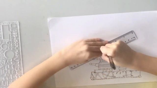 Рисуем танк КВ-6 и РАТТЕ смотреть онлайн
