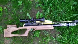 Дубрава Лесник (Чекан) 6.35. Отстрел JSB 1.645 гр., JSB 2.2 гр. и "Катюша" 3гр.