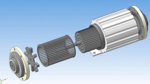 Асинхронный двигатель с короткозамкнутым ротором. Устройство, принцип работы.