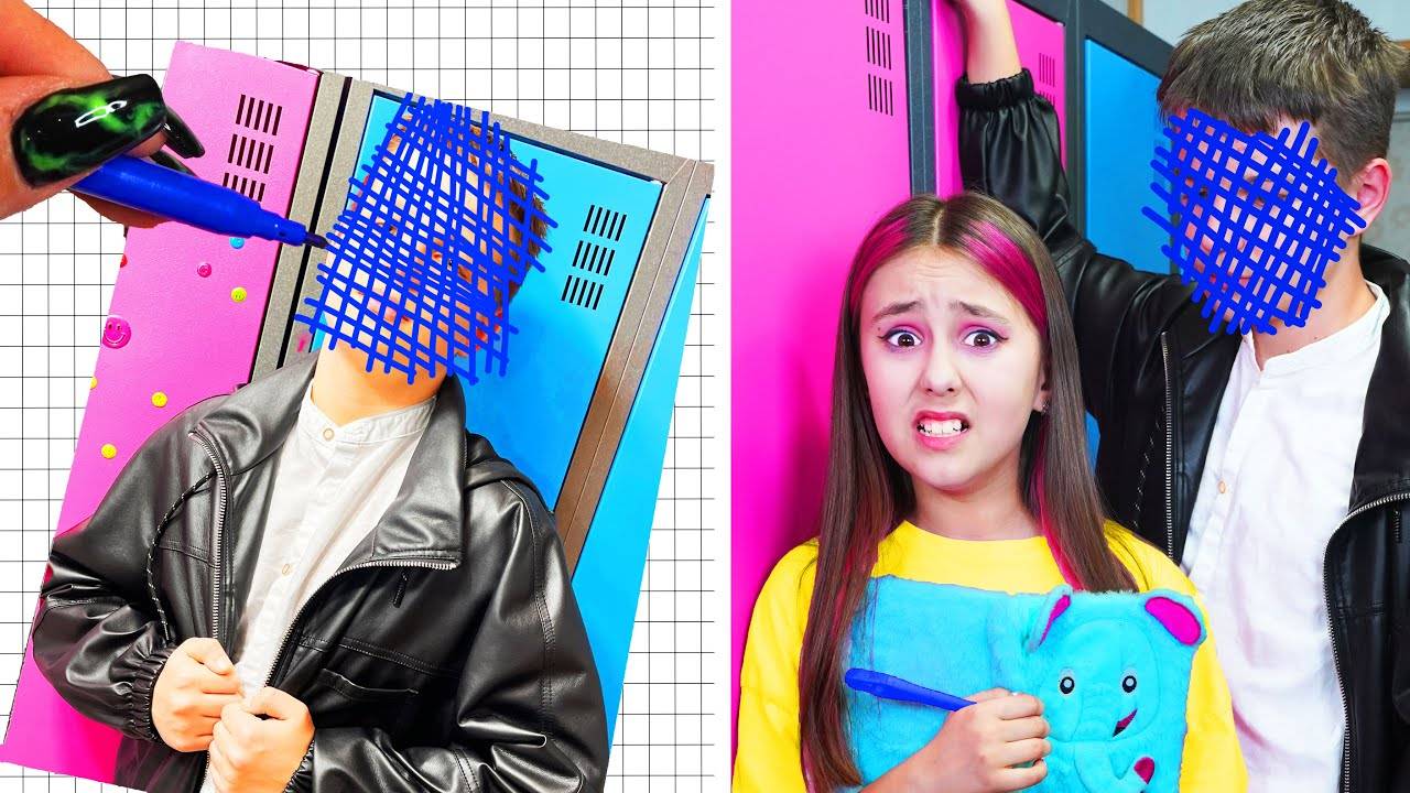 Мой Дневник Исполняет Желания! Смешные и неловкие моменты в школе с Одноклассниками смотреть онлайн