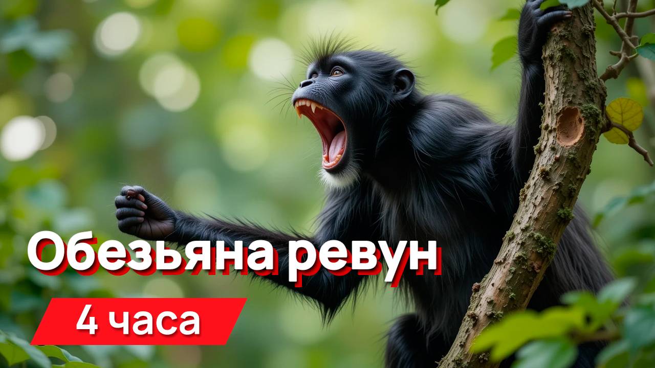 Звуки для соседей - крики обезьяны ревуна