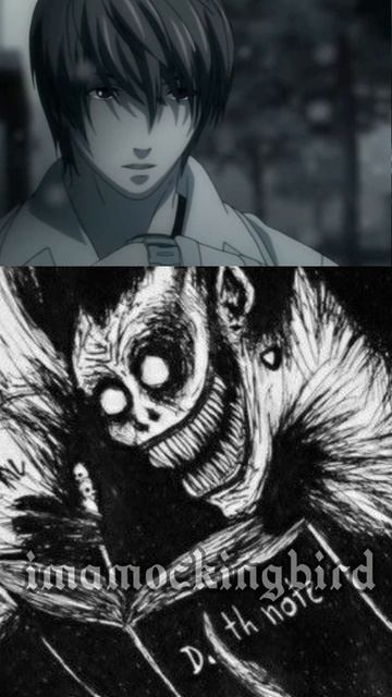 #аниме #тетрадьсмерти #deathnote #imamockingbird #shorts смотреть онлайн