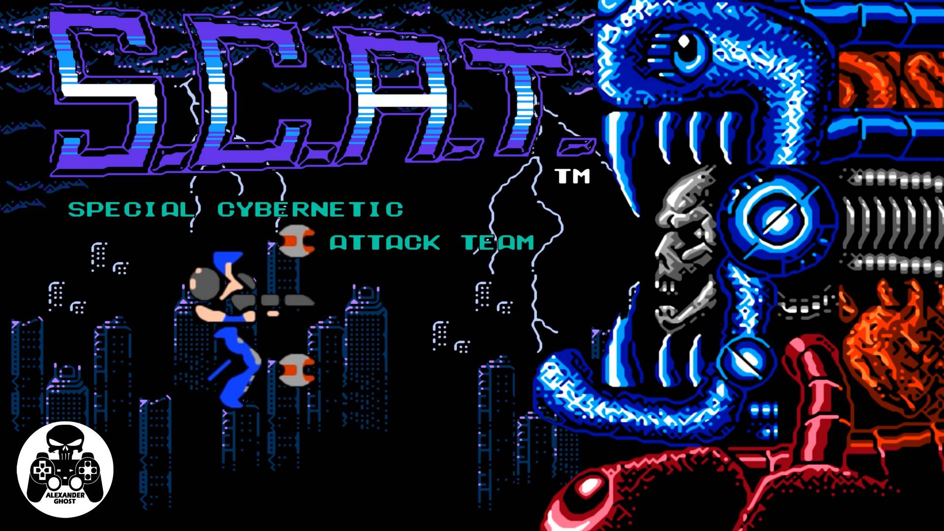 S.C.A.T. Special Cybernetic Attack Team NES/Famicom/Dendy прохождение смотреть онлайн