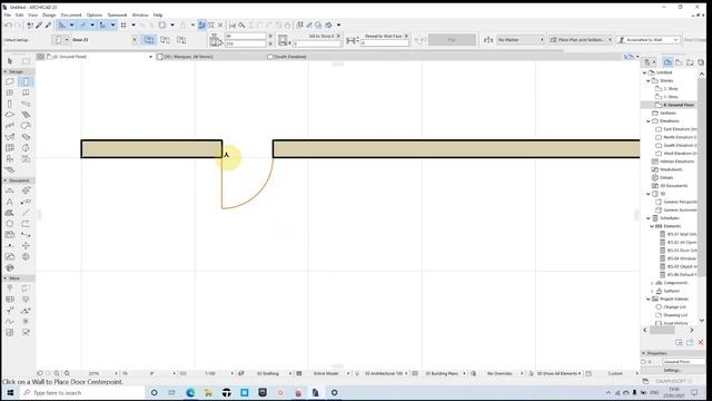 Archicad tutorial 18: Doors& custom door sash смотреть онлайн