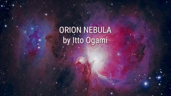 Orion & Running Man Nebulae by Itto Ogami