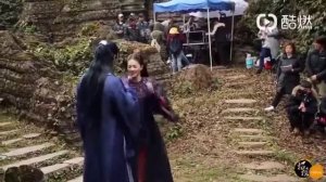 СМЕШНОЙ МОМЕНТ ЗА КАДРОМ ДОРАМЫ ЛЕГЕНДЫ|ЧЖАО ЯО🖤