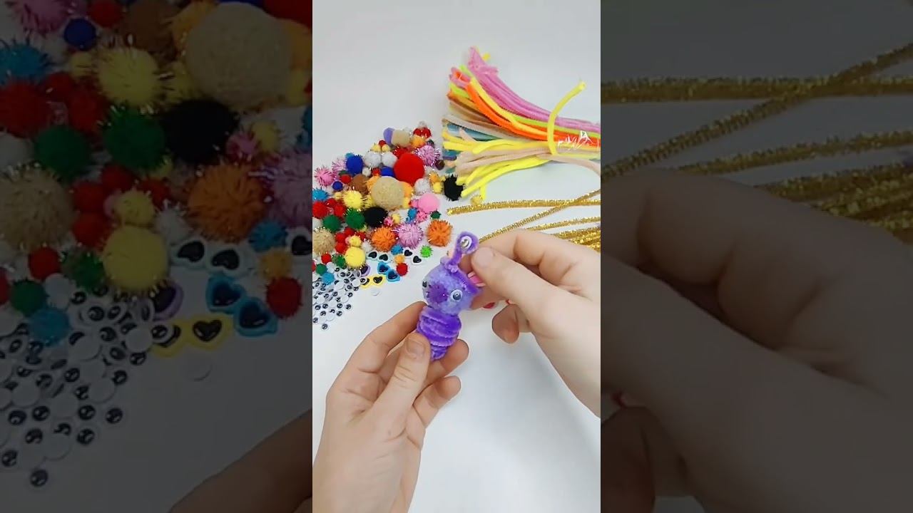 Сиреневый милый монстр из синельной проволоки смотреть онлайн