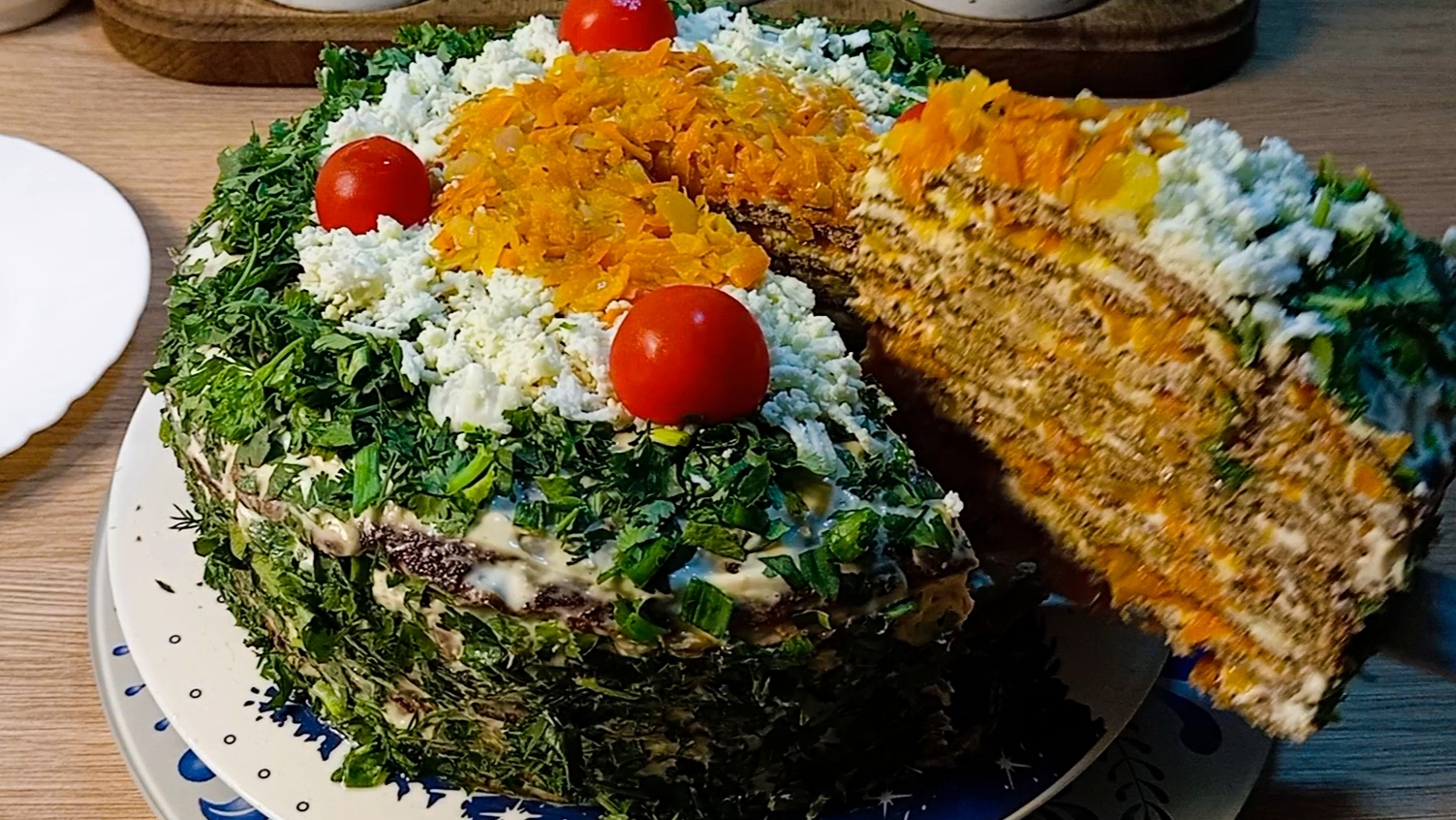 Печёночный торт! 😋👍 Вкуснейший!!! смотреть онлайн