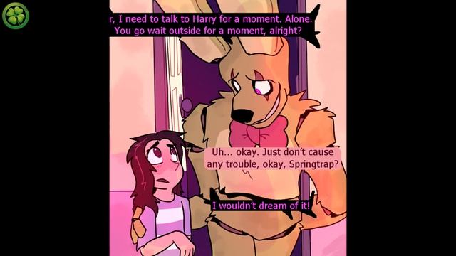 СПРИНГТРАП И ДАЛИЯ ☘ ВСЕ СЕРИИ ПЕРВОГО АКТА ))) ☘ SPRINGTRAP AND DELIAH  ☘  FNAF КОМИКС