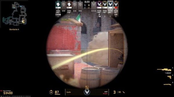 CS2 POV Demo Vitality ZywOo (17/5) vs Falcons (de_inferno) @ IEM Melbourne 2025