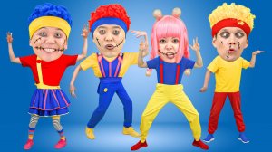 Веселый Танец Монстра и Ча-Ча, Чики, Ля-Ля, Бум-Бум! | D Billions Детские Песни