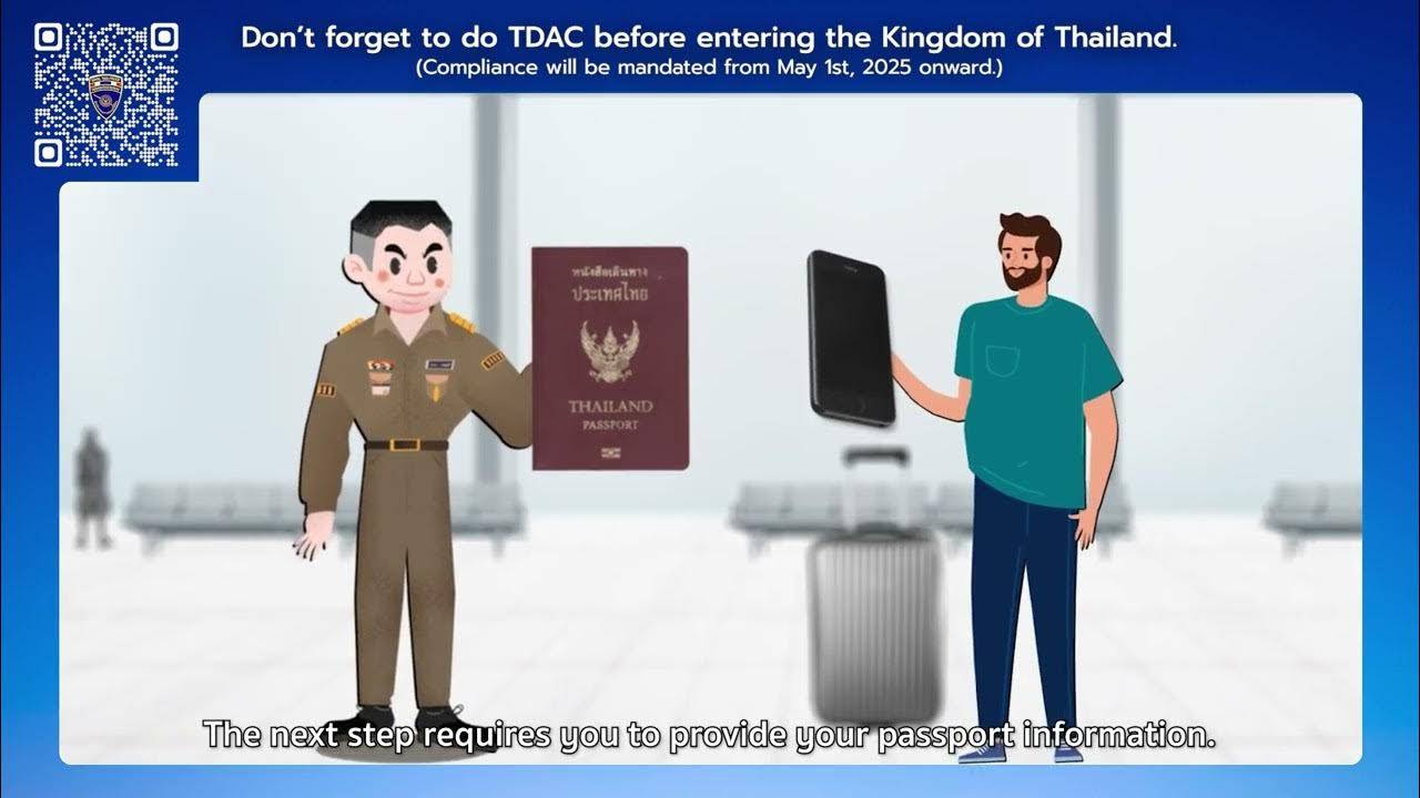 Правила въезда в Таиланд. TDAC электронная карточка о прибытии в Таиланд с 1 мая 2025 года смотреть онлайн