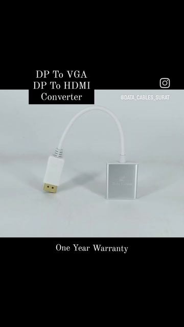 ✅ #DisplayPort #DP #VGA #HDMI #Converter #DataCables #SuratGujarat ☎ 9998 400 560