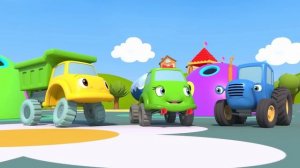 Синий трактор - Больной грузовик 🚜 Развивающие мультфильмы детям