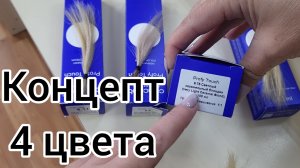 Концепт профи тач. 4 цвета. Показываю на тест прядях.