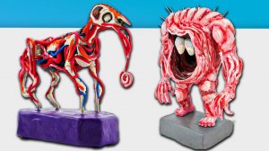 Лепим СТРАШИЛКИ из Пластилина! НОВЫЕ Творения Тревора Хендерсона!