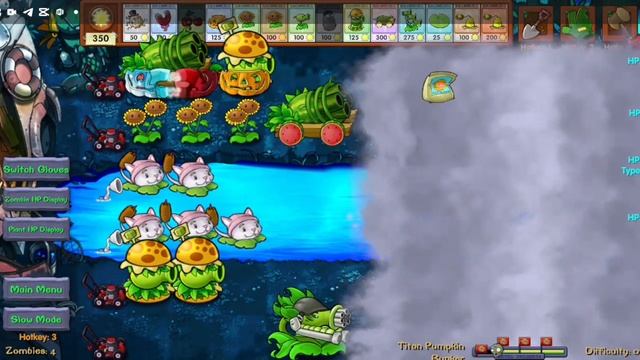 МЕГА ИМБА! КЛОУХОЛОДНОЕ ТЫКВА НОВОЕ РАСТЕНИЕ ВИШНЯ ГОРОХОСТРЕЛ ЗОМБИ ПРОТИВ РАСТЕНИЙ ФЬЮЖН FUSIONMOD