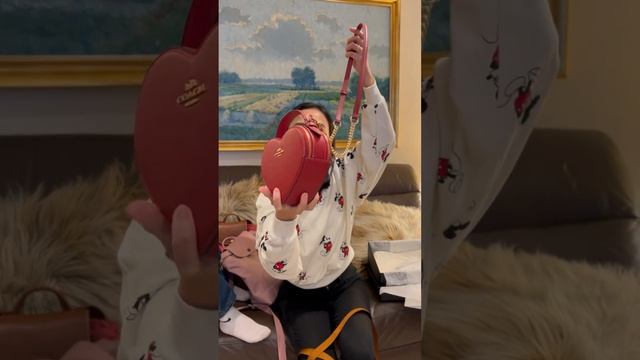 COACH Heart Bag Red Pre-Valentines 2023 Collection ❤️ UNBOXING!