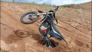 Работа со сцеплением в эндуро, тренировка на BSE Z3 и Motoland X3 300