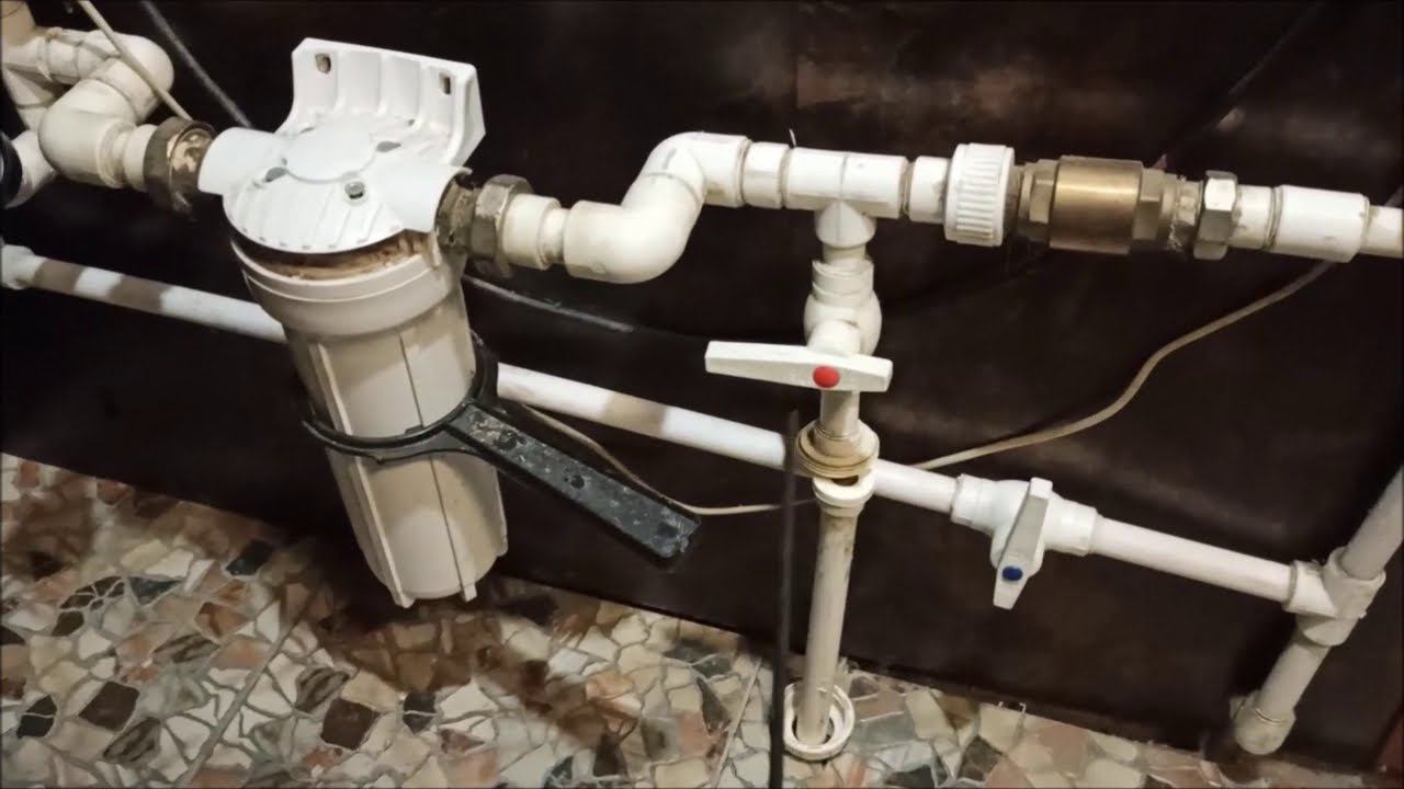 Дешевая НАСОСНАЯ СТАНЦИЯ на базе погружного насоса для частного дома своими руками. смотреть онлайн