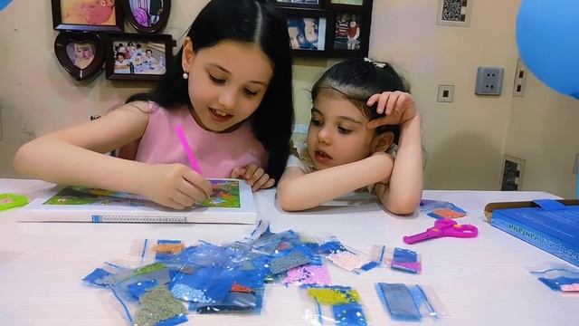 Влог.Алмазная мозаика,  Создание мозаики помогает раз?