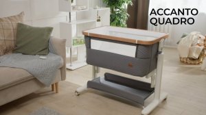 Приставная кровать с электронной системой укачивания Nuovita Accanto Quadro