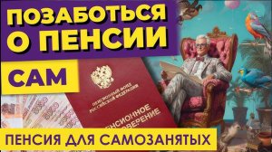 Пенсия Для Самозанятых: стаж, начисление пенсии