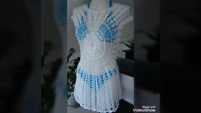 Latest crochet knitting blouse and trending top boho poncho смотреть онлайн
