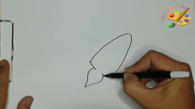 How to draw rocket/bolalar uchun raketa rasm chizish/рисуем ракету для детей/cara menggambar roket смотреть онлайн