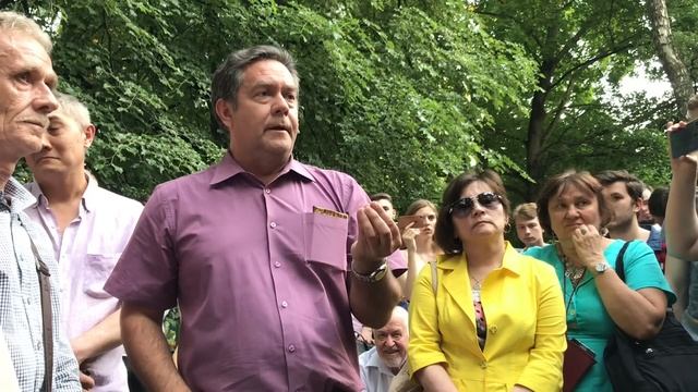 Попытка Метельского сорвать встречу Николая Платошкина с жителями Гольяново